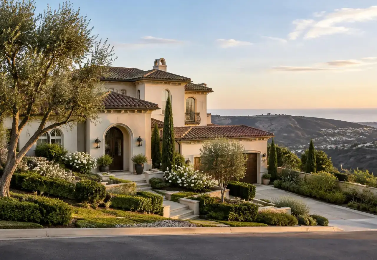 Architecture typical of Laguna Niguel