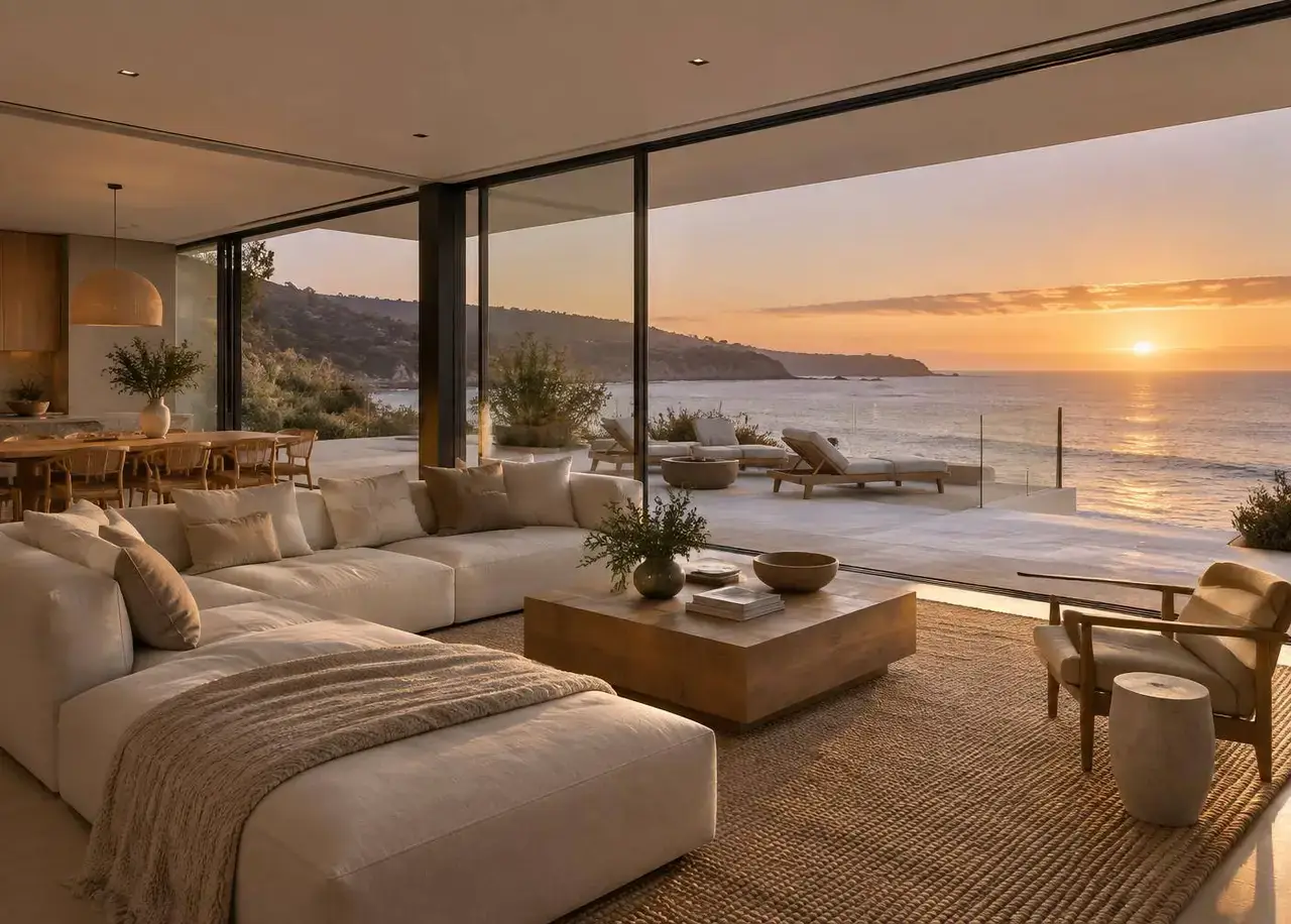 A coastal home setting in Laguna Niguel